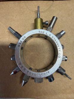 Starrett No. 25R Combination Scriber Set
