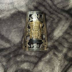 Vintage  925 Sterling Silver /18k