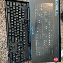 G610 Orion Red Wired Keyboard 