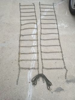 Campbell Set of Snow Chains for Lite Truck 15" Diameter Wheels / Rims  Van Nuys 