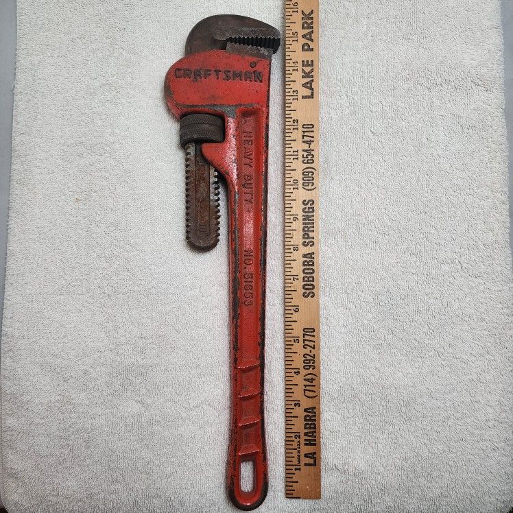 Craftsman 18" Pipe Wrench