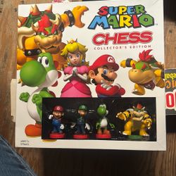  New In Box Super Mario Chess Collectors Edition 