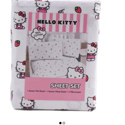 Hello Kitty Bed Sheets