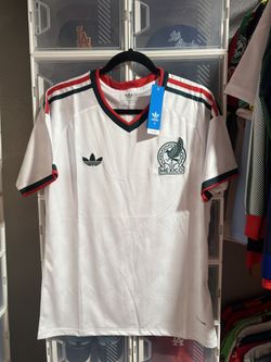 México World Cup Mundial White Blanca Jersey Hombre Men