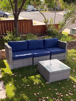 Wicker patio set🔺