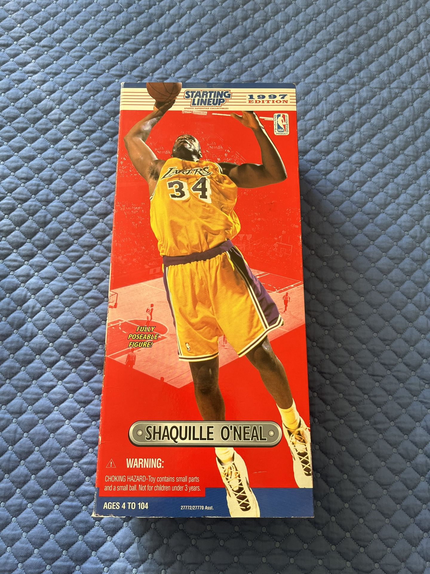 1997 Starting lineup Shaquille O’Neil 12 Inch
