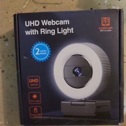 Web Cam With Ring Light