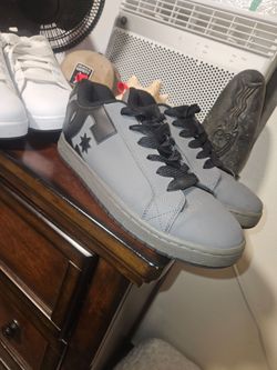 DC leather shoes men's 12