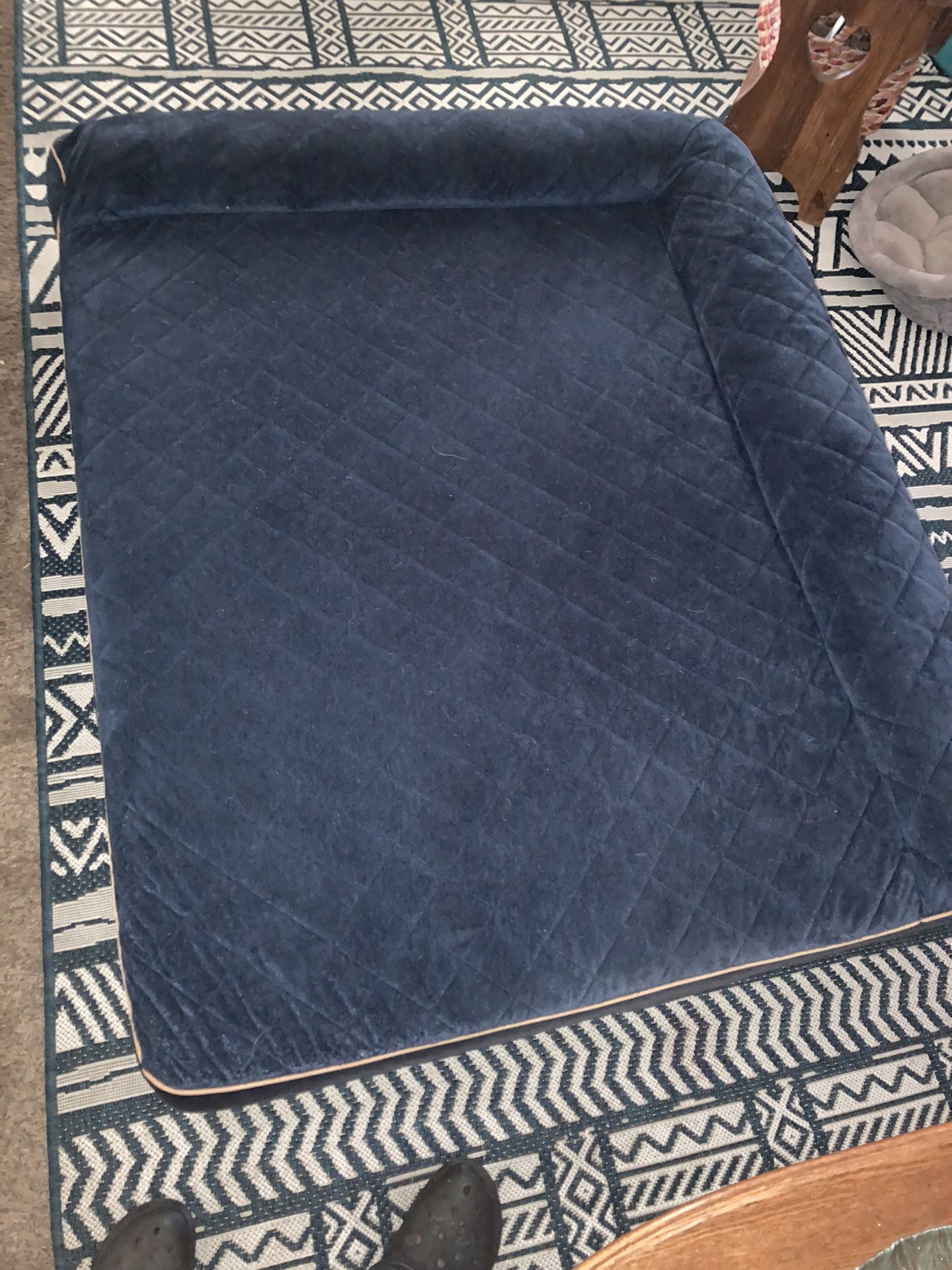Large Quilted Orthopedic Dog Bed 