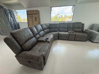 Grayish Brown Sectional