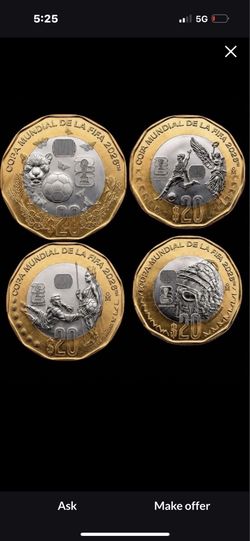 Monedas del mundial