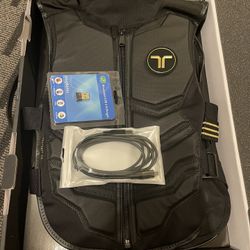 Virtual Reality Tactsuit X16 Haptic Vest For Oculus Quest BHaptics