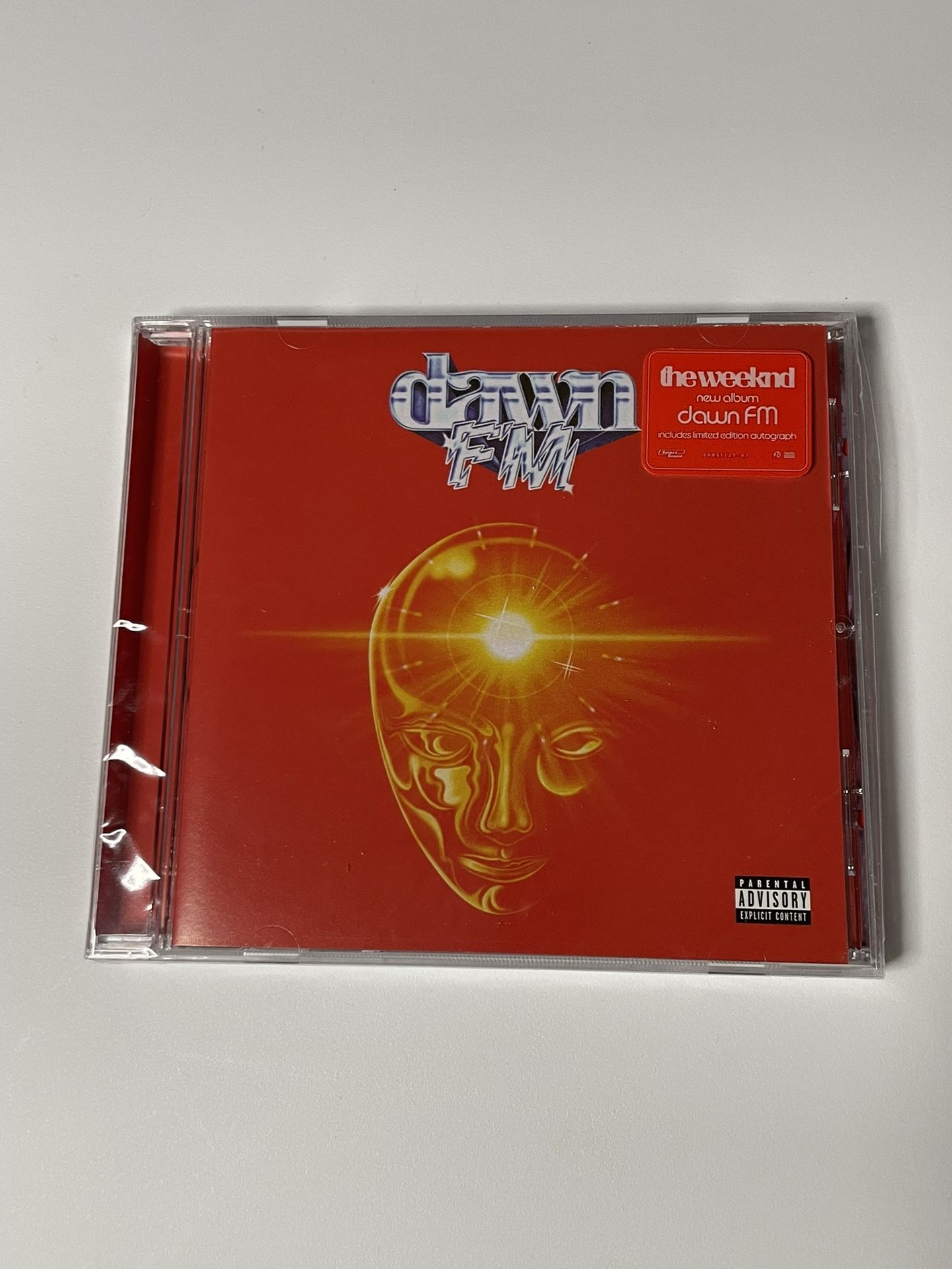 THE WEEKND LIMITED EDITION AUTOGRAPH DAWN FM CD