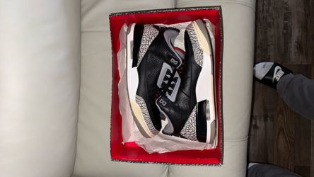 Jordan 3 Black cement