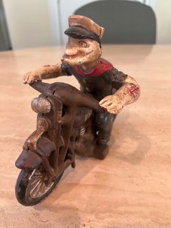 Vintage 1930’s Cast Iron Popeye Model