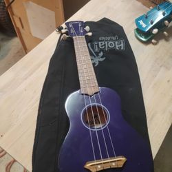 Ukulele - Hola Purple With Bag