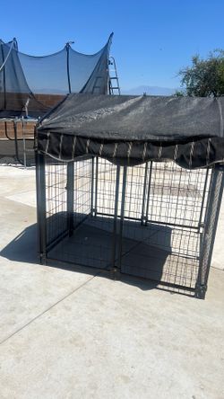 8 panel dog cage