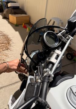 Ducati Scrambler wind screen