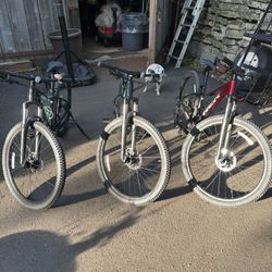 (3) Brand New TREK Marlin 6 Mountain Bikes