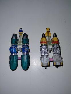 Vintage Star Wars Episode I Micro Machines Pod Racers Set Of 2
