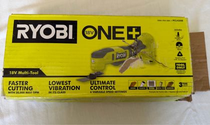 Ryobi One+ 18V Cordless Oscillating Multi-Tool - Tool Only