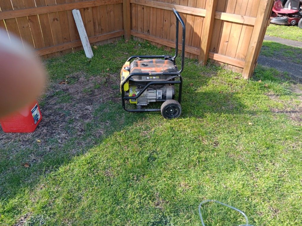 Ryobi Generator 