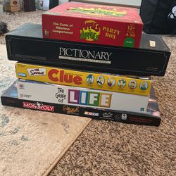 Board Games $20 For All