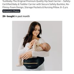 $20- Original Premium Quality Hip Seat Carrier