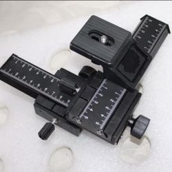 4 Way Macro Focusing Rail Slider for Close up Shooting 