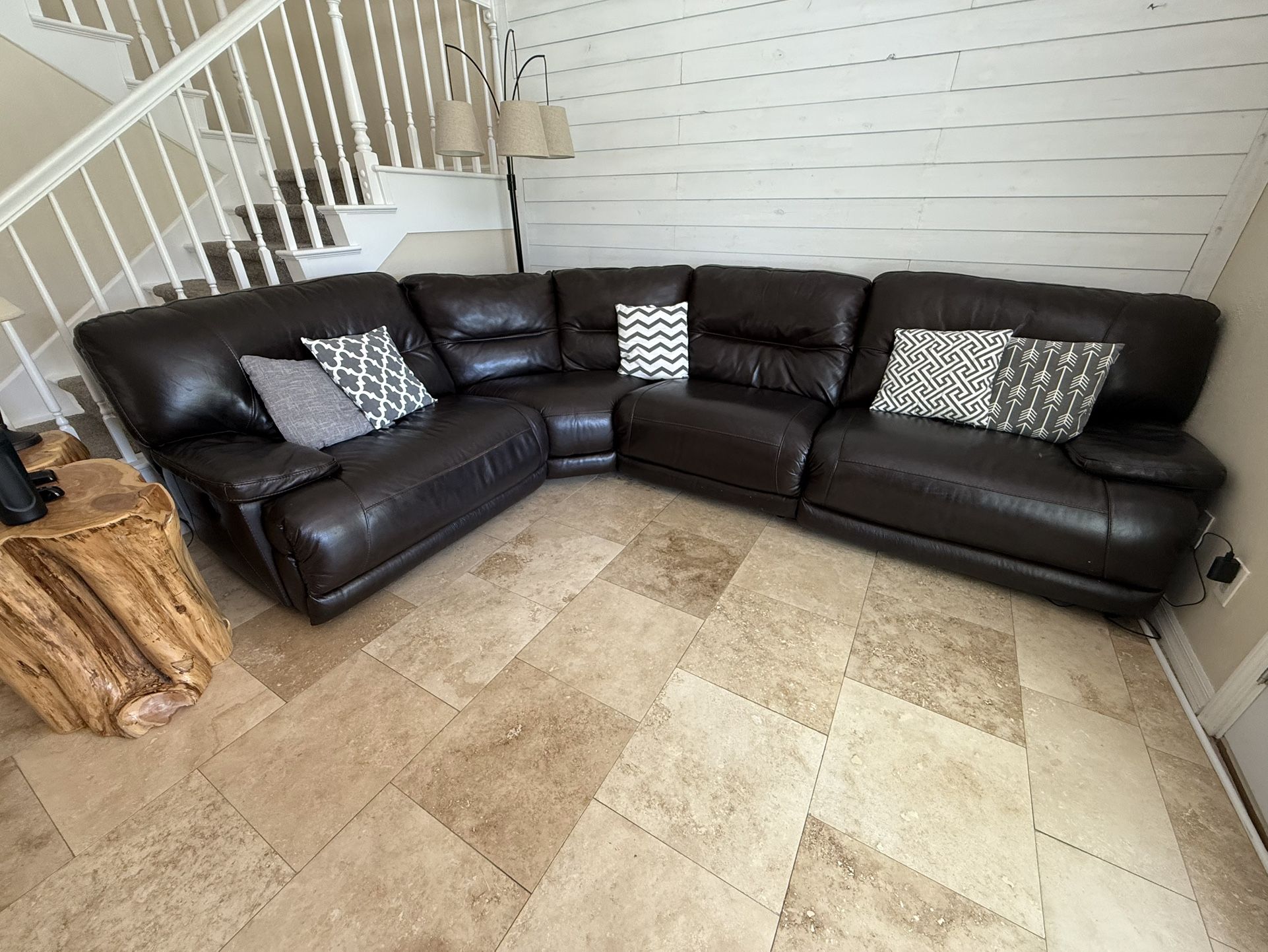 Leather Sectional Sofa