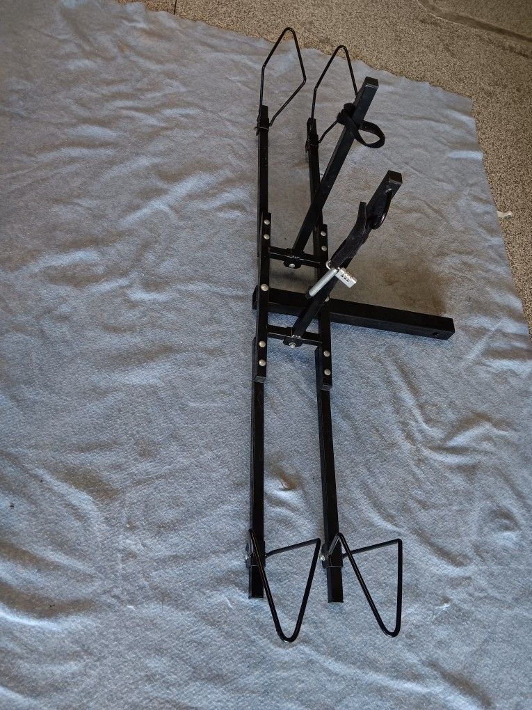 2-Bike Bicycle Rack Fits All 2" Trailer Hitches0