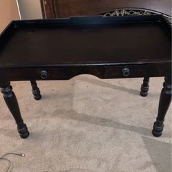 Solid Wood Dark Finished Desk