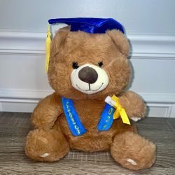 Celebrate Class Of Graduation 2024 Plush Brown Bear  10" Stuffed Animal…(#11)