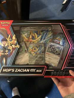 Pokémon TCG: Scarlet and Violet Hop's Zacian ex Box New Sealed
