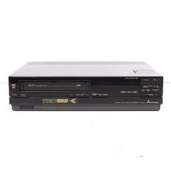 Mitsubishi HS-411UR Hi-Fi Stereo VCR Video Cassette Recorder (1986)