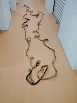 Heavy Duty Rope with Metal Snap Hooks