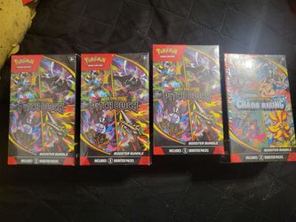 Pokemon booster bundle $40 each