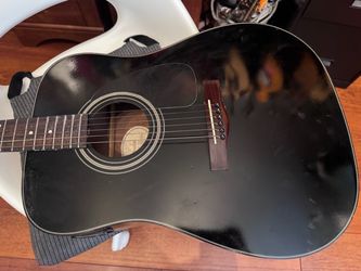 Acoustic/Elec Fender DG-11E Black Guitar