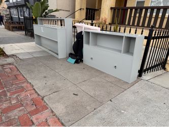 FREE Twin size bed frame with storage.