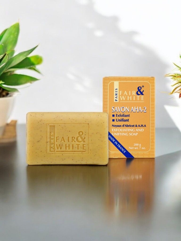 Fair & White AHA-2 Unifying And Exfoliating Bar Soap 200g