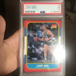 Larry Bird Basketball Card Mint 5