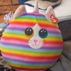 Rainbow Cat Unicorn Ty Plushie