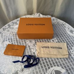 Louis Vuitton Empty Dust Bag And Box 