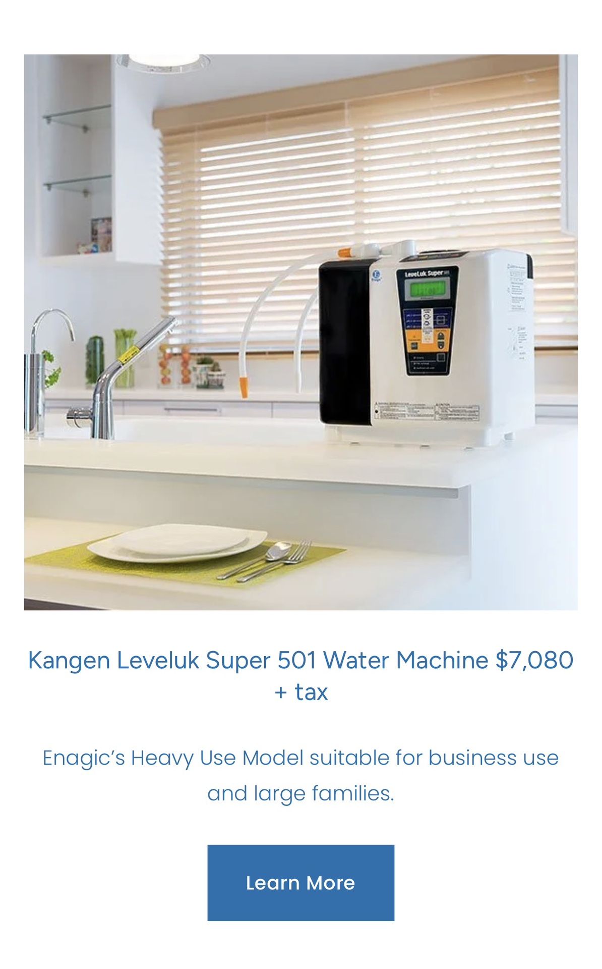 *Brand New Sealed* Kangen Water Filter! (Kangen Leveluk Super 501 Water Machine)