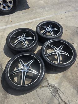 RIMS 20 INCH FOR HONDA NISSAN TOYOTA MAZDA INFINITI LEXUS AND MORE CARS