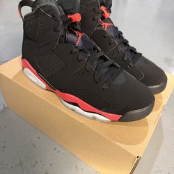 Jordan 6 Retro Infrared Salesman Mens Size 9.5 NIB