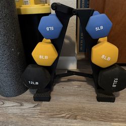 Hand weight set
