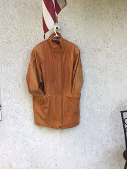 Back in the day trench bomber type jacket