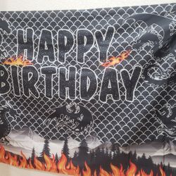 Happy Birthday Banner 4 X 6