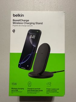 Belkin 15W Qi Wireless Charging Pad - Black